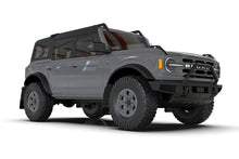 Load image into Gallery viewer, Rally Armor 21-22 Ford Bronco (Plstc Bmpr + RR - NO Rptr/Sprt) Blk Mud Flap w/Cy Orange Logo