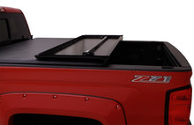 Load image into Gallery viewer, Lund 99-17 Ford F-250 Super Duty Styleside (6.8ft. Bed) Hard Fold Tonneau Cover - Black