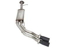 Load image into Gallery viewer, aFe Rebel Series Exhaust SS Front Side Exit CB w/ Black Tips 10-14 Ford F150 Ecoboost V8 6.2L