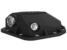 Load image into Gallery viewer, aFe Street Series Rear Differential Cover Black w/Machined Fins 20+ Jeep Gladiator JT (Dana M220)