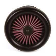 Load image into Gallery viewer, K&amp;N Filter Universal X Stream Clamp-On  3 inch Flange 4 1/2 inch Base  6 inch Top 4 5/8 inch Height