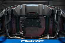 Load image into Gallery viewer, MBRP 18-20 Ford Mustang GT 2.5in Black Coated Non Active Dual Axle Back Exhaust - 4in Dual Wall Tips
