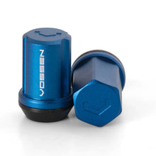 Load image into Gallery viewer, Vossen 35mm Lock Nut - 12x1.25 - 19mm Hex - Cone Seat - Blue (Set of 4)