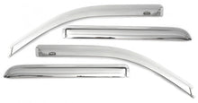 Load image into Gallery viewer, AVS 15-18 Ford F-150 Supercrew Ventvisor Outside Mount Front &amp; Rear Window Deflectors 4pc - Chrome