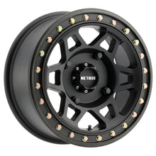 Load image into Gallery viewer, Method MR405 UTV Beadlock 15x7 5+2/+38mm Offset 4x136 106mm CB Matte Black w/BH-H24100 Wheel
