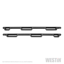 Load image into Gallery viewer, Westin 99-16 Ford F-250/350/450/550 CC (6.75ft Bed) HDX Drop Whl to Whl Nerf Step Bars - Text Blk