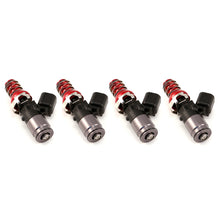 Load image into Gallery viewer, Injector Dynamics 2600-XDS Injectors - 48mm Length - 11mm Top - WRX Bottom Adapter (Set of 4)