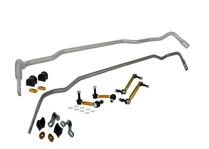 Whiteline 18-19 Kia Stinger (Incl. GT/GT1/GT2/Premium) Front & Rear Swaybar Kit w/Endlinks