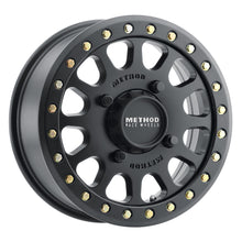 Load image into Gallery viewer, Method MR401 UTV Beadlock 15x6 5+1/+53mm Offset 4x136 106mm CB Matte Black w/BH-H24100 Wheel