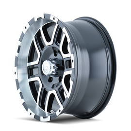 ION Type 179 16x8 / 8x170 BP / 10mm Offset / 130.8mm Hub Black/Machined Wheel