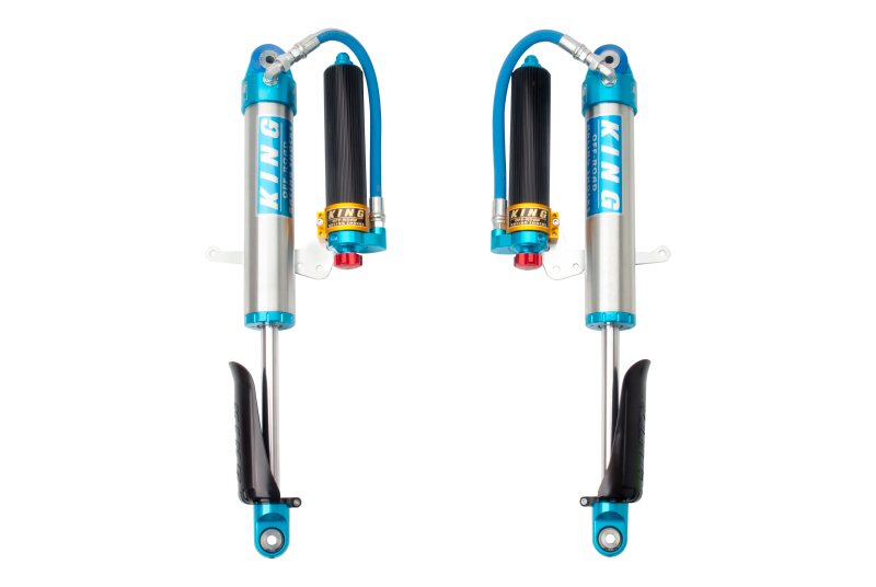 King Shocks 2018+ Jeep Wrangler JL Front 2.5 Dia Remote Res Shock for 0-2in Lift w/Adjuster (Pair)