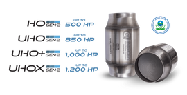 GESI G-Sport 400 CPSI GEN 2 EPA Compliant 2.5in Inlet/Outlet Catalytic Converter-4in x 4in-350-500HP
