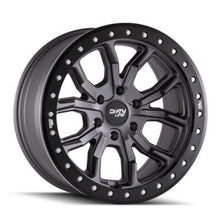 Load image into Gallery viewer, Dirty Life 9303 DT-1 17x9/5x127 BP/-12mm Offset/78.1mm Hub Matte Gunmetal Wheel - Beadlock