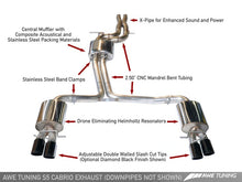 Load image into Gallery viewer, AWE Tuning Audi B8.5 S5 3.0T Touring Edition Exhaust System - Polished Silver Tips (90mm)