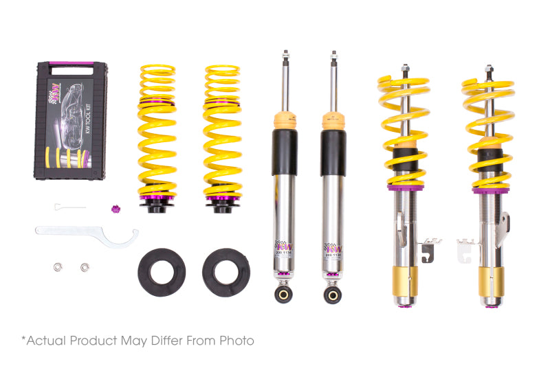 KW Coilover Kit V3 Porsche 911 (996) Carrera 2; incl. Convertible + Targa