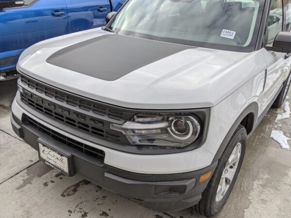 Ford Bronco SPORT Hood Stripe Decal Vinyl Graphic (2021-2022)