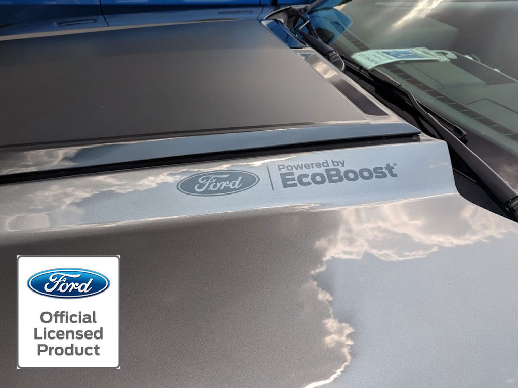 Ford Mustang Powered by Ecoboost Hood Decals Vinyl Sticker Graphic (2015 - 2019)