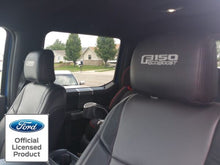Load image into Gallery viewer, F-150 Headrest Decals with F-150 EcoBoost Logo