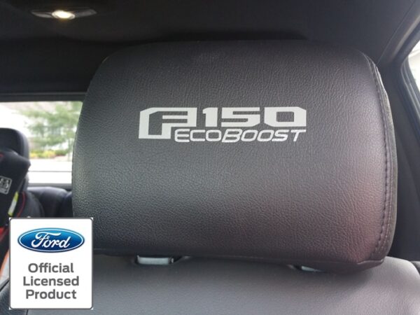 F-150 Headrest Decals with F-150 EcoBoost Logo