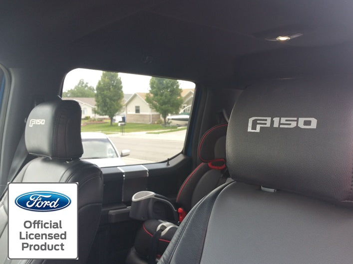 F-150 Headrest Decals with F-150 Logo