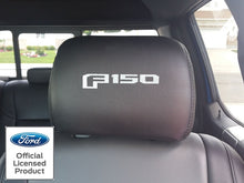 Load image into Gallery viewer, F-150 Headrest Decals with F-150 Logo