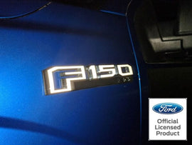 Reflective F-150 Emblem Overlay Vinyl Decals (2015-2017)
