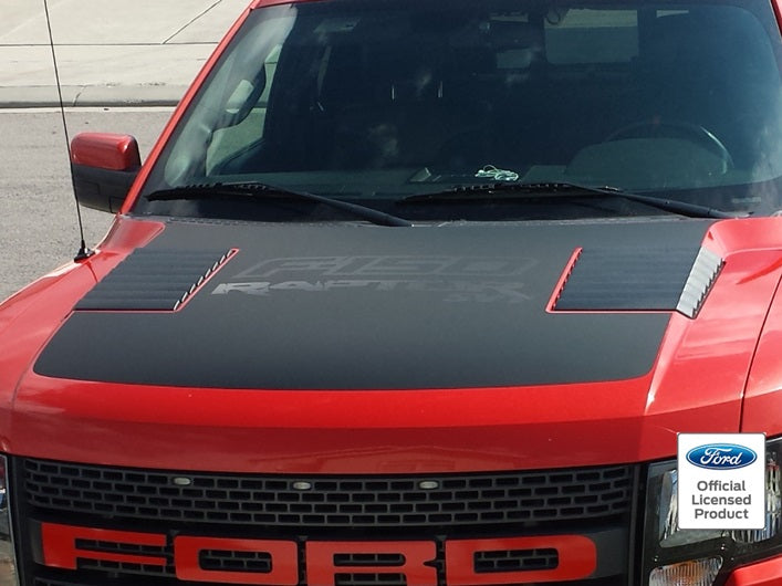 2010-2014 Ford Raptor F150 Raptor SVT Hood Graphics