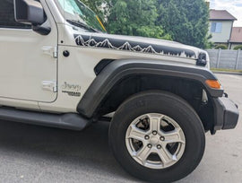 Jeep Wrangler JT Wrangler Gladiator Side Hood Stripe Graphic Vinyl Sport (18-22)