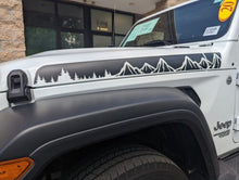 Load image into Gallery viewer, Jeep Wrangler JT Wrangler Gladiator Side Hood Stripe Graphic Vinyl Sport (18-22)