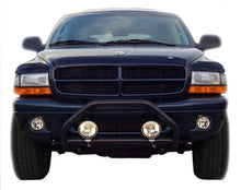 Load image into Gallery viewer, AVS 97-04 Dodge Dakota Bugflector Deluxe 3pc Medium Profile Hood Shield - Smoke