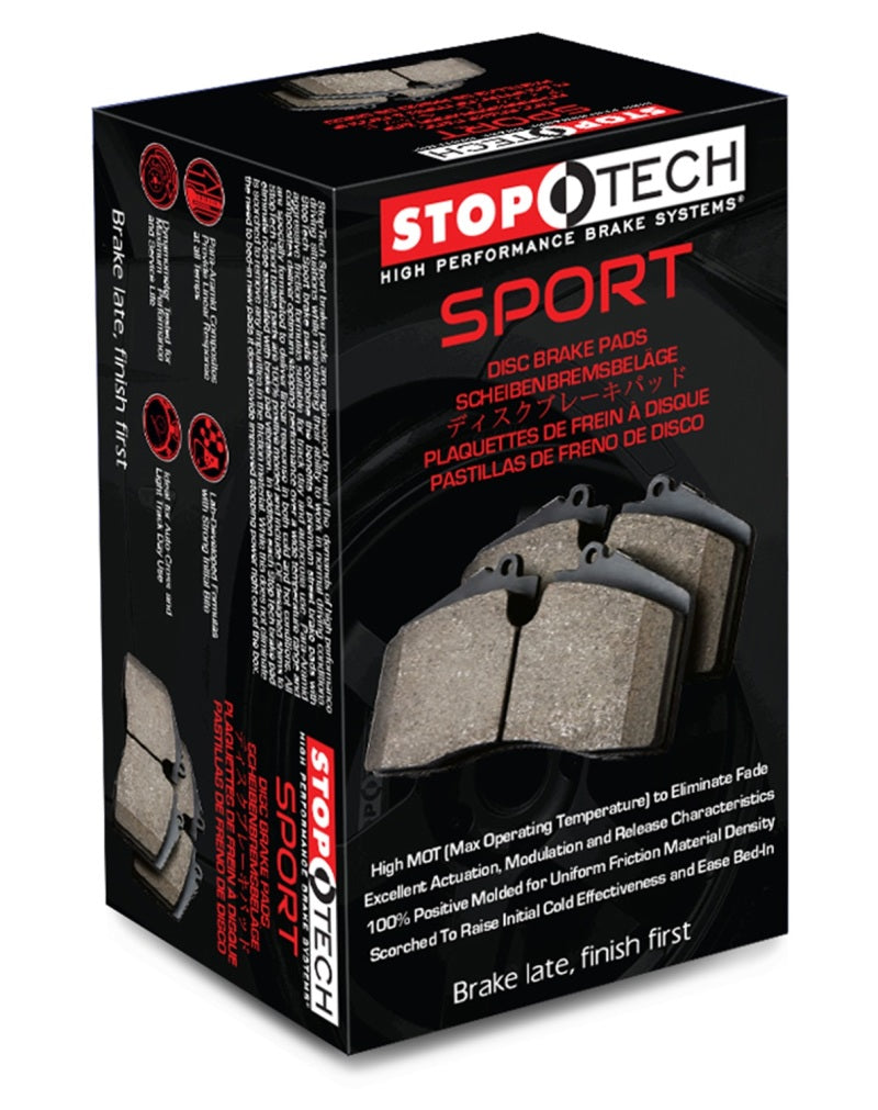 StopTech 12-20 Ford F-250 / F-350 / F-450 Super Duty Sport Performance Front Brake Pads