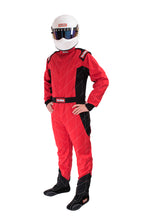 Load image into Gallery viewer, RaceQuip Red Chevron-1 Suit - SFI-1 Small