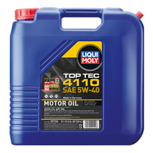 Load image into Gallery viewer, LIQUI MOLY 20L Top Tec 4110 Motor Oil 5W40