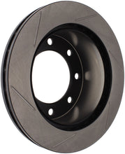 Load image into Gallery viewer, StopTech Power Slot 00-05 Ford Excursion / 01-04 F250 2WD/4WD Rear Right Slotted Rotor