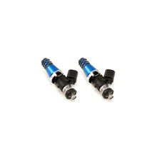 Load image into Gallery viewer, Injector Dynamics ID1050X Injectors 11mm (Blue) Adaptors Denso Lower Cushions (Set of 2)