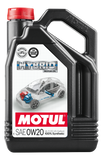 Motul 4L Hybrid Synthetic Motor Oil - 0W20