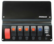 Load image into Gallery viewer, Moroso BMW E46 Dash Block Off Plate With Switches