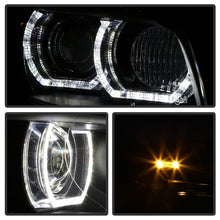 Load image into Gallery viewer, Spyder 08-10 BMW F92 3 Series Projector Headlights - LED DRL - Black (PRO-YD-BMWE9208-DRL-BK)