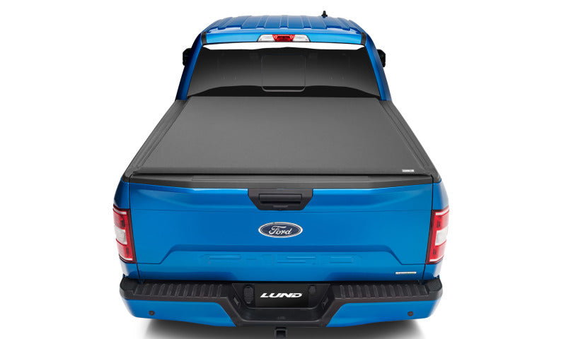 Lund 2019 Ford Ranger (5ft Bed) Genesis Elite Roll Up Tonneau Cover - Black