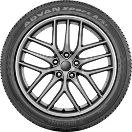 Yokohama Advan Sport A/S+ Tire - 255/35R19 96Y