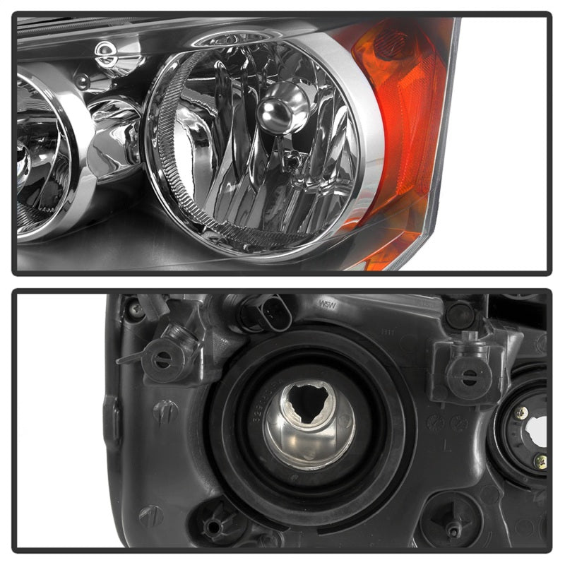 xTune 11-17 Dodge Grand Caravan OEM Style Headlights - Chrome (HD-JH-CHRTC08-AM-C)