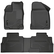 Load image into Gallery viewer, Husky Liners 07-13 Ford Edge / 07-13 Lincoln MKX Weatherbeater Black Front &amp; 2nd Seat Floor Liners