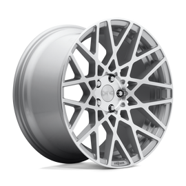 Rotiform R110 BLQ Wheel 18x8.5 5x114.3 38 Offset - Gloss Silver Machined