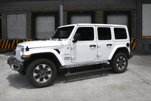 Load image into Gallery viewer, Go Rhino 18-23 Jeep Wrangler 4dr E-BOARD E1 Electric Running Board Kit (Drilling Req.) - Tex. Blk