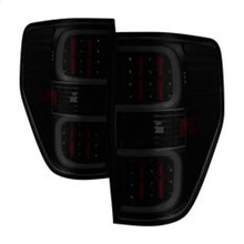Load image into Gallery viewer, xTune Ford F150 09-14 LED Tail Lights - Black ALT-ON-FF15009-LBLED-BSM