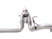 Load image into Gallery viewer, AWE 0FG 21+ Ford F150 Dual Split Rear Cat-Back Exhaust- 5in Diamond Black Tips