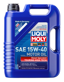 LIQUI MOLY 5L Touring High Tech Diesel Special Motor Oil 15W40