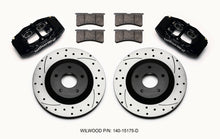 Load image into Gallery viewer, Wilwood SLC56 Front Caliper &amp; Rotor Kit Black Corvette All C5 / Base C6 1997-2013