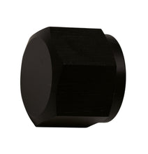 Load image into Gallery viewer, DeatschWerks 8AN Female Flare Cap - Anodized Matte Black