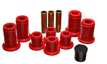 Load image into Gallery viewer, Energy Suspension Frt Control Arm Bushing Set - Red